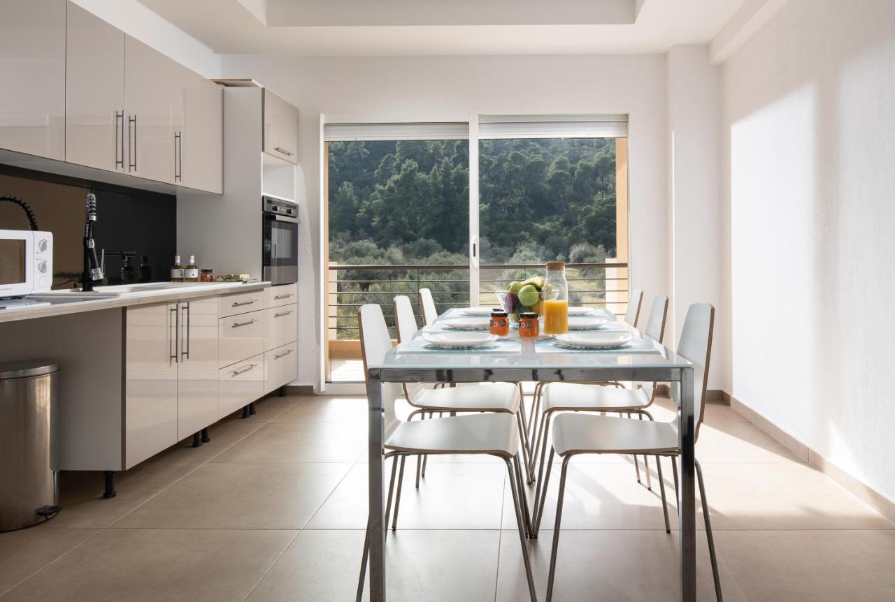 Les Oliviers - Studios & Apartments Vourvourou Dış mekan fotoğraf